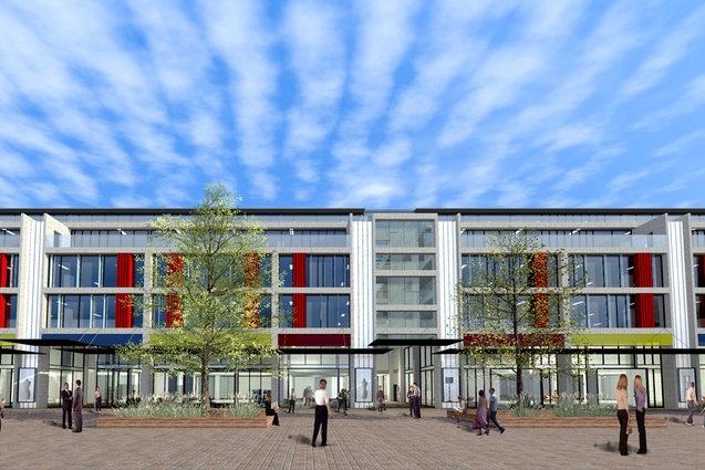 Completion – late 2014. Cashel Mall Redevelopment by Sheppard & Rout Architects. Work will begin early next year on a new $70-million people-friendly, low-rise retail and office complex on the Cashel Mall site, formerly occupied by Shades Arcade, Whitcoulls and the old Weekly Press buildings.