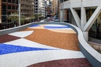 Rose Seidler Mural replica installed at Grosvenor Place