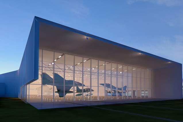 Completion date – December 2012. Wigram Airforce Museum by Warren & Mahoney, 45 Harvard Ave, Wigram. The extension for a Display Gallery for Aircraft and Workshop Spaces will double the size of the museum. Visitors will be able to observe museum staff restoring aircraft.