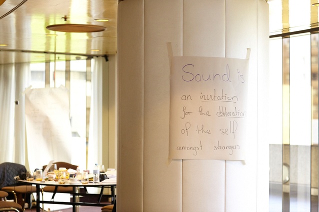 From the project: Sound.