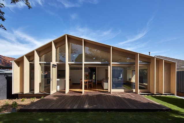 Lean-To House by Warc Studio