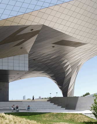 Buildings in Use category: Photographer: Fabrice Fouillet. Building: Musee de Confluences, Lyon, France. Architect: Coop Himmelb(l)au.