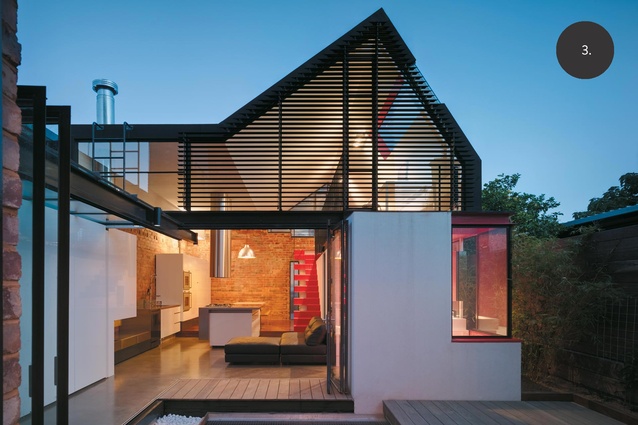 Vader House renovation in Fitzroy, Melbourne (Vic) by Andrew Maynard.