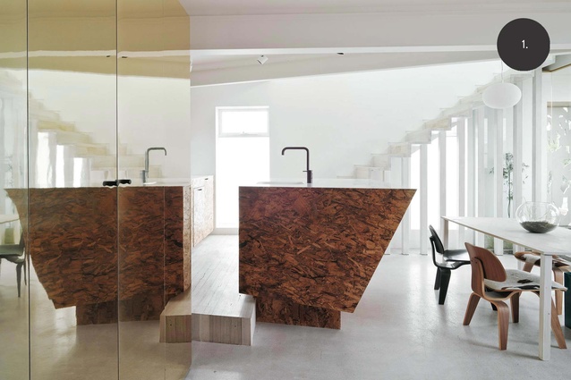 House in Fitzroy, Melbourne (Vic) by Edwards Moore - a finalist in the Australian Interior Design Awards.