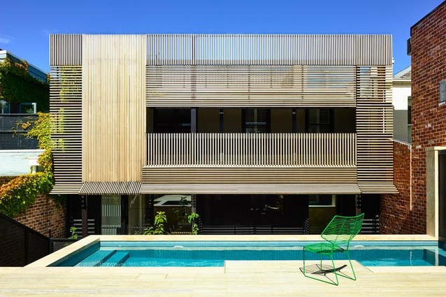 East Melbourne Terrace by Wolveridge Architects.