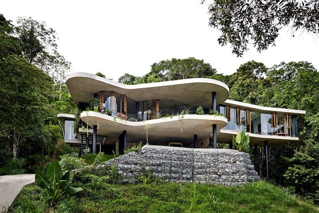 Planchonella House by Jesse Bennett Architect.