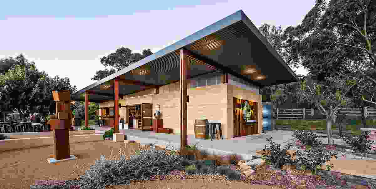 Commendation for Sustainable Architecture: Rosby Wines Cellar Door and Gallery by Cameron Anderson Architects.