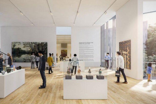 Lyons Architecture's design for the new Shepparton Art Museum.
