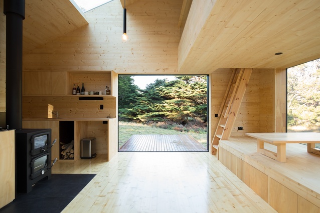 Bruny Island Hideaway (Tas) by Maguire and Devine Architects.