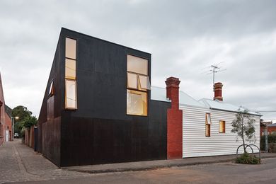 The distinctive street and laneway frontage makes an unmistakable mark on the traditionally conservative streetscape.