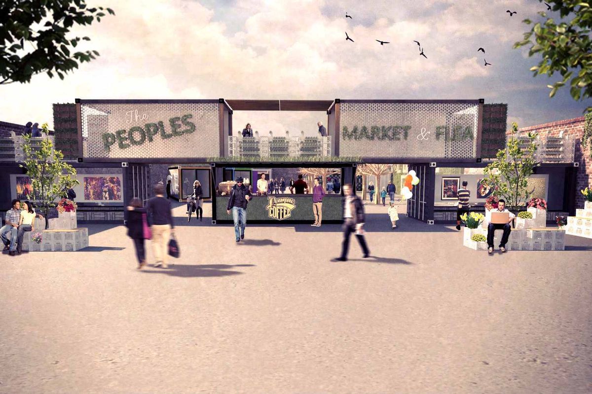 Melbourne popup market ArchitectureAu