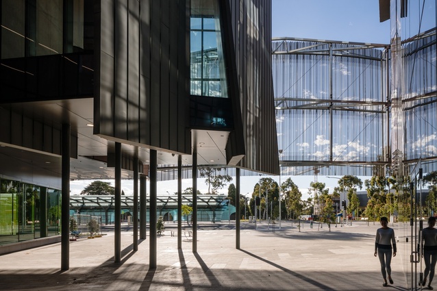 Monash Transport Interchange by John Wardle Architects.