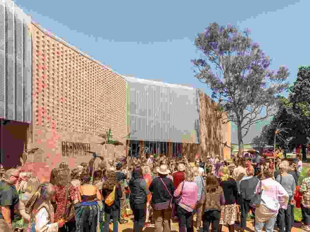 Berninneit Cultural and Community Centre by Jackson Clements Burrows Architects