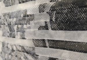 Armando Chant and Donna Sgro’s Dislocations in silk organza.