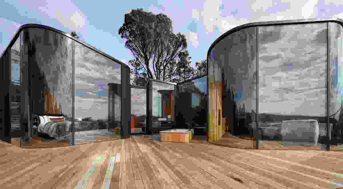 Freycinet Lodge Coastal Pavilions by Liminal Architecture.