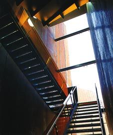 Entry stair to Chunky Move.