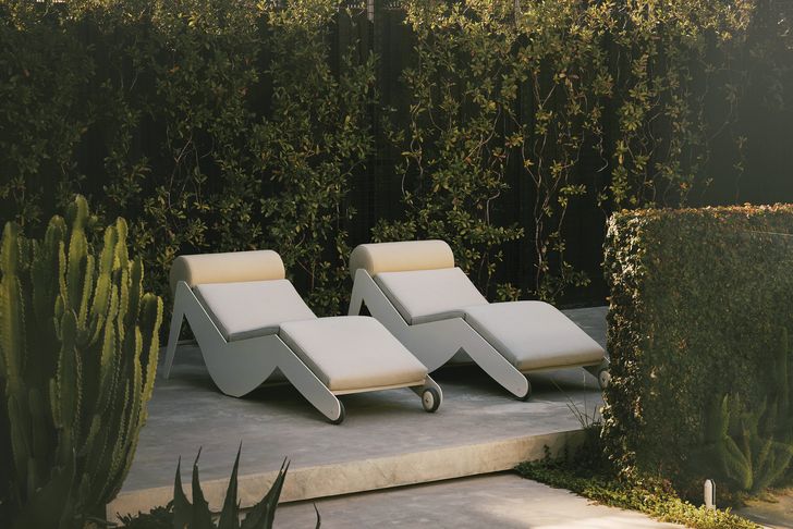 Lola sun lounger by Alta × Stephen Baker.