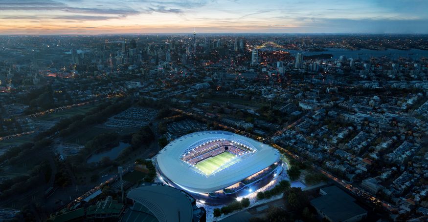 Cox Architecture wins competition to design new Moore Park stadium ...