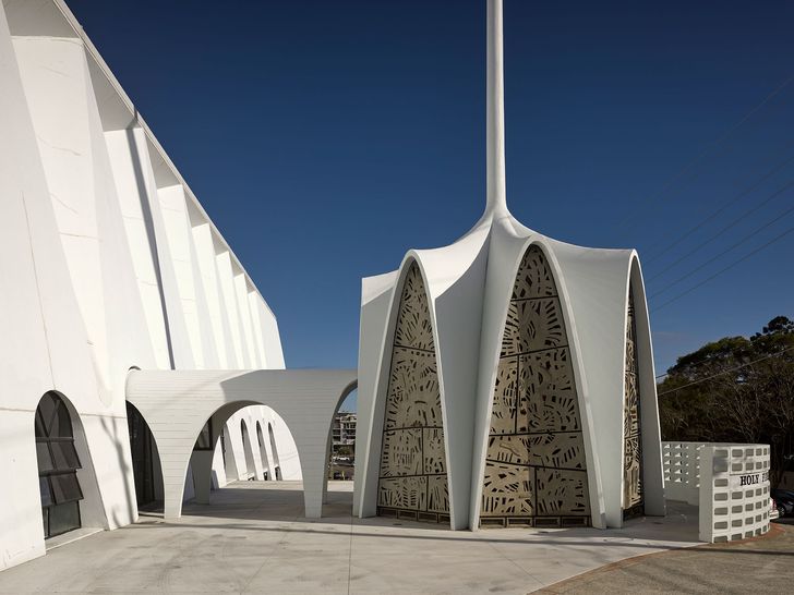 The Robin Gibson Award for Sustainable Architecture: Holy Family Church, Indooroopilly by Douglas and Barnes.