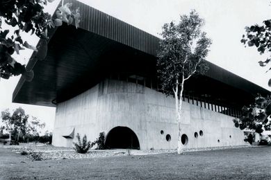 Gumtree Brutalism: the Eddie Koiki Mabo Library (1968), designed by Queensland architect James Birrell, on the James Cook University campus.