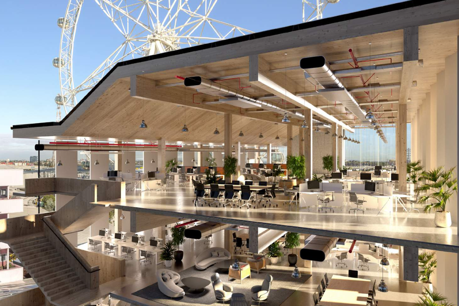 Melbourne’s first timber office building to be built in Docklands