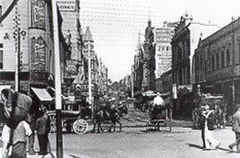 King Street, Sydney, 1892-3. Photo Fred Hardie, George Washington Wilson & Co, Aberdeen, George Washington Wilson Photographic Archive, Aberdeen University Library, Scotland.