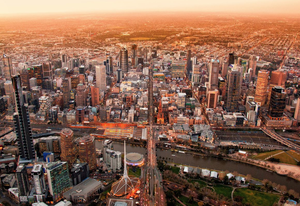 Central Melbourne.