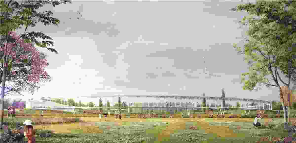 CHROFI's proposal for the Southern Highlands Botanic Gardens visitor centre.