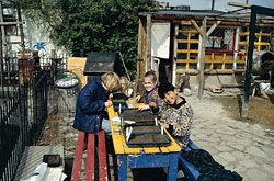 Spitalfields City Farm, London.