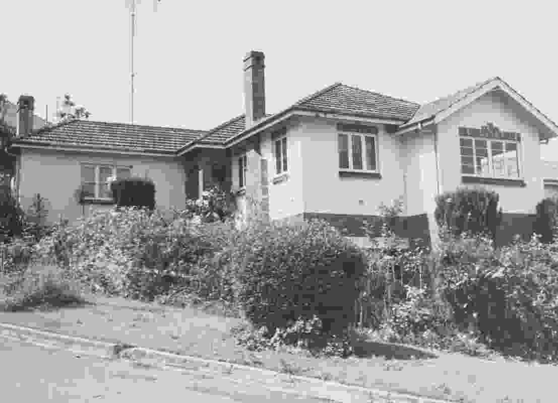 The residence for John F. Sanderson, designed by architect EP Trewern,1939.