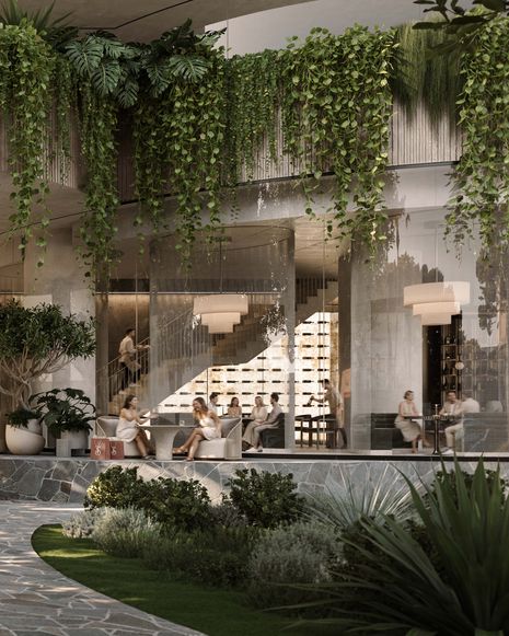 The project includes more than 165 metres of ground-floor stores along Silo Lane, a health and wellness level and communal areas.