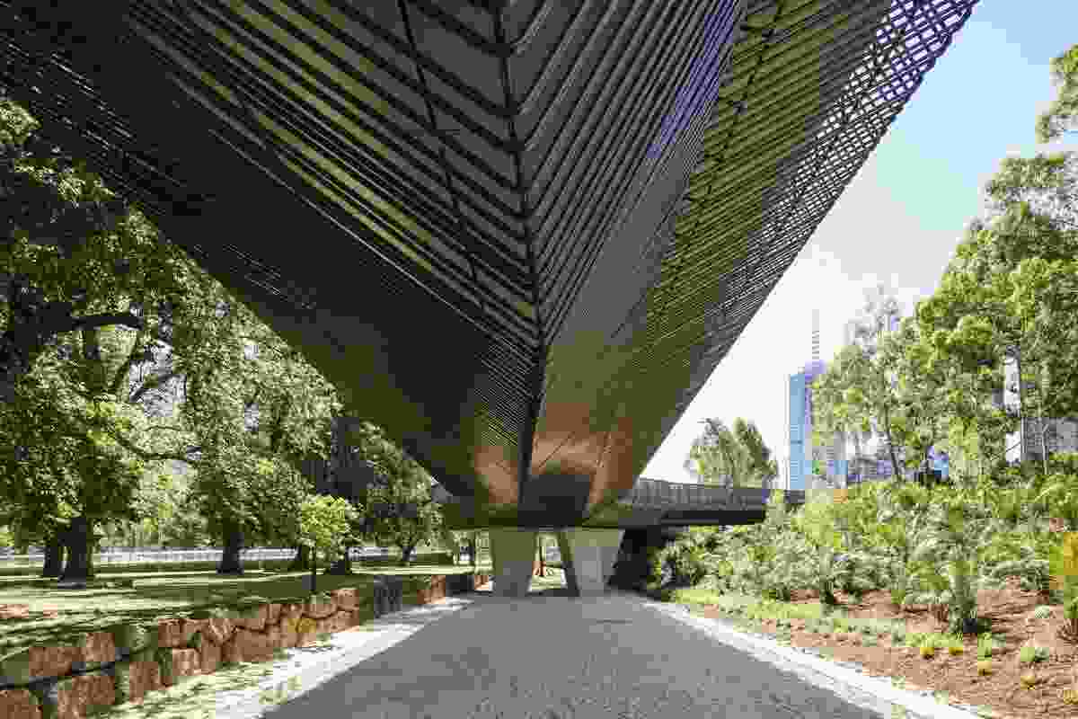 Tanderrum Bridge by John Wardle Architects and NADAAA in collaboration.