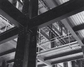 Silver gelatin prints showing the building during its transformation into the Tate Modern.