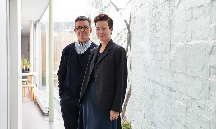 Mauro Baracco and Louise Wright of Baracco and Wright Architects (cropped).
