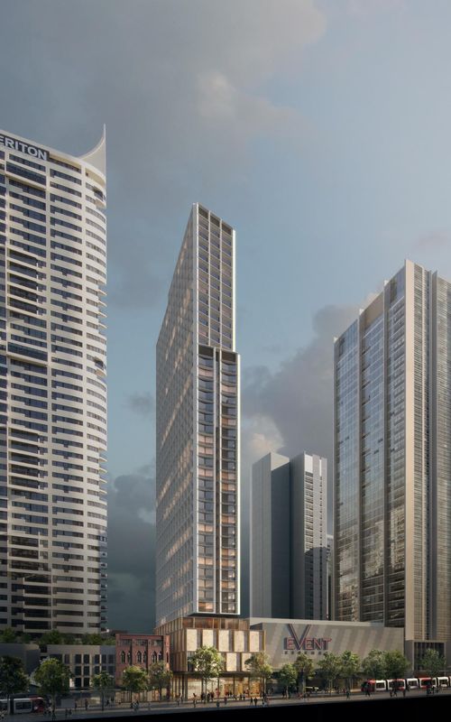 Skyscraper proposed for Sydney’s George Street | ArchitectureAu