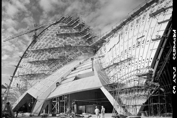 Max Dupain and Associates records and negative archive : uncommissioned Sydney Opera House construction photographs, 1965-1972.