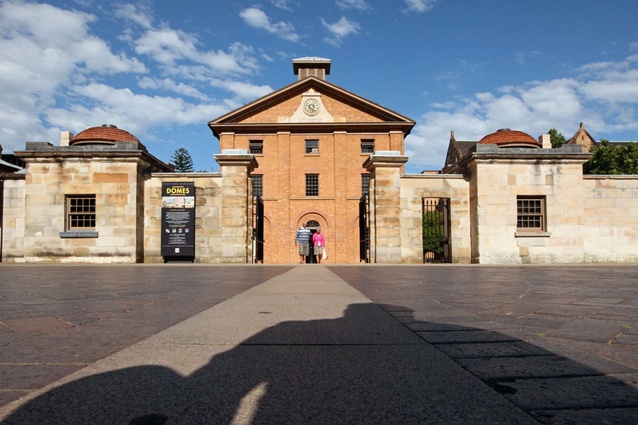 Hyde Park Barracks (Reconstruction of Gate Lodge Domes) by Clive Lucas Stapleton & Partners.