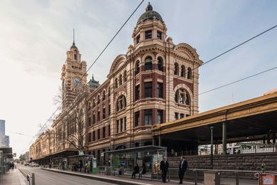 Flinders Street Station Facade Strengthening and Conservation by Lovell Chen.