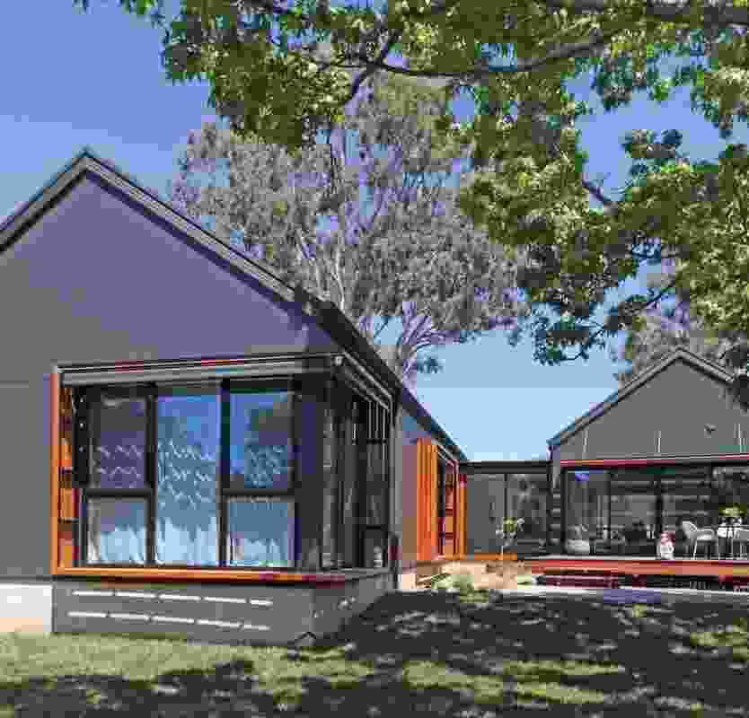 Second prize for a low carbon house: Blackwood House by Mather Architecture.