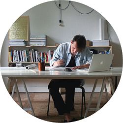 Rory Hyde in his Amsterdam studio.