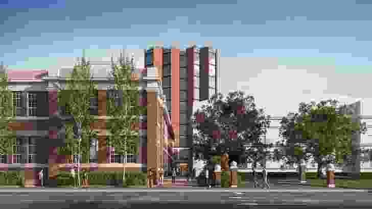Proposed for the site at 10-16 Wellington Street is a five star hotel, restaurants and cafe offerings, a brewery, distillery, large courtyard, and 14 residential dwellings.