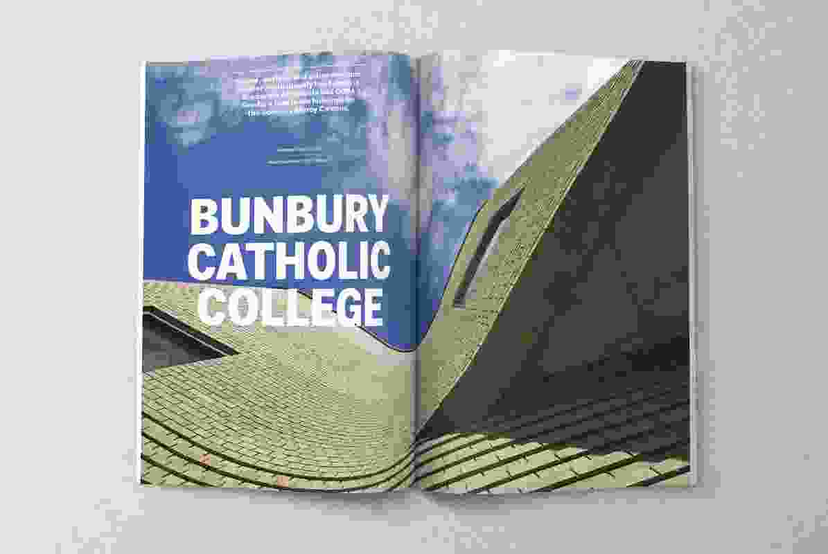 Bunbury Catholic College by Broderick Architects and CODA Studio.