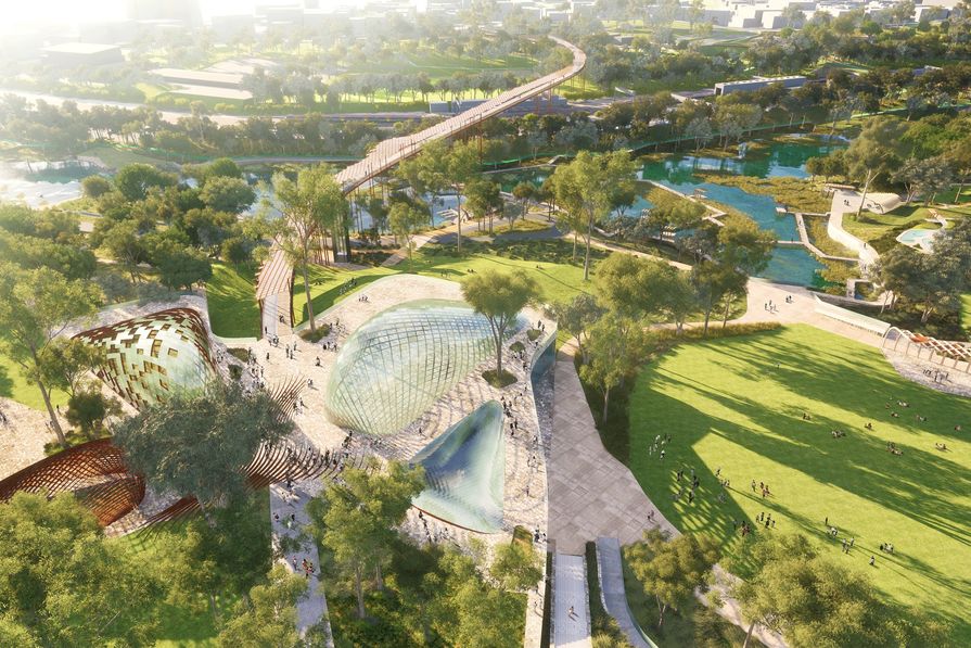 Draft vision for Brisbane’s largest open space revealed | Landscape