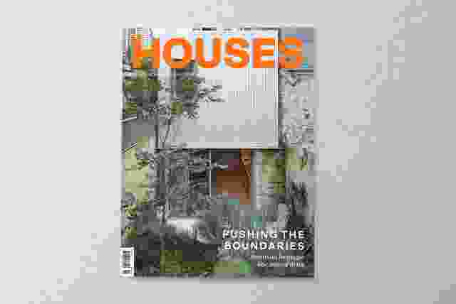 Houses 150. Cover project: Steel House/Stone House by Retallack Thompson