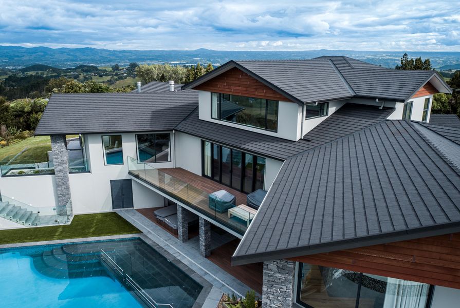 CF Slate Pressed Steel Roof Panels by Gerard | ArchitectureAu