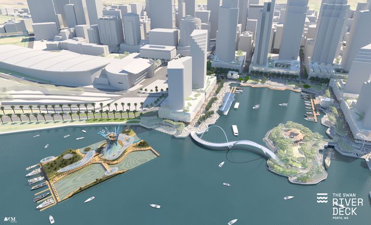 ARM designs proposal for floating pool in Perth’s Swan River ...