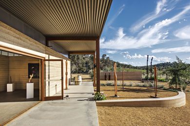 Rosby Wines in Mudgee, NSW, designed by Cameron Anderson Architects.