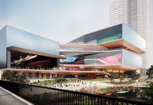 Powerhouse Parramatta proposal by AL_A (UK) and Architectus (Australia).