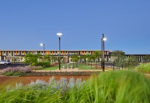 The Karratha Health Campus, designed by Hassell.