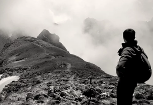 At the summit.